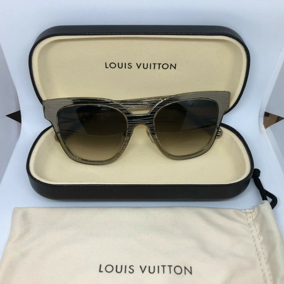 100%Authentic Louis Vuitton Epi Audrey Metallic 53 - Picture 4 of 11